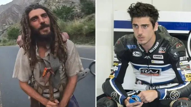 רוכב האופנועים לשעבר אקסל פונס (צילום: צילום מסך, Pakistan Tourism/Getty Images)