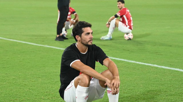 מריאנו באריירו שחקן הפועל באר שבע למשחק מול בני סכנין (צילום: ברני ארדוב)