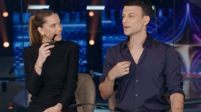 אסי עזר ורותם סלע, "הכוכב הבא" (צילום: באדיבות קשת 12)