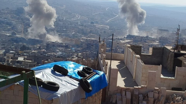 העימותים בסוריה (צילום: רשתות ערביות)