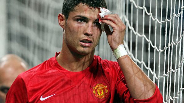 כריסטיאנו רונאלדו במדי מנצ'סטר יונייטד ב-2007 (צילום: ANDREW YATES / Contributor)