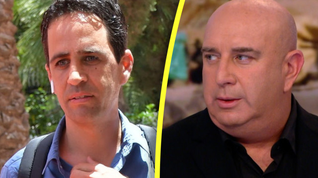 אלמוג בוקר, ניר דבורי (צילום: אביב חופי,צילום מסך קשת 12)