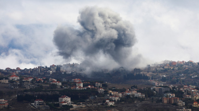 תקיפה בלבנון (צילום: REUTERS/Karamallah Daher)