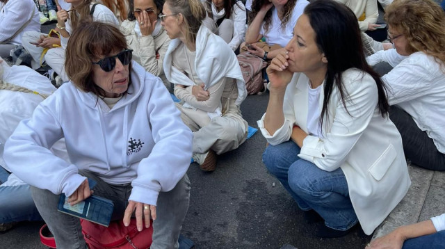 משמרת 101- משפחות החטופים (צילום: גיל בוחניק)