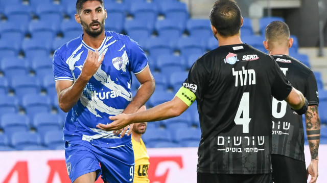 לידור כהן חלוץ עירוני קרית שמונה (צילום: ברני ארדוב)