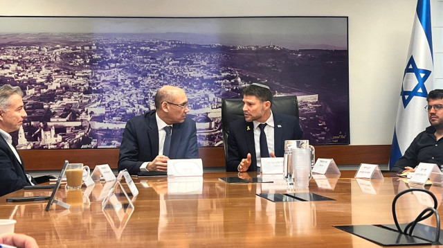 בצלאל סמוטריץ (צילום: דוברות שר האוצר)