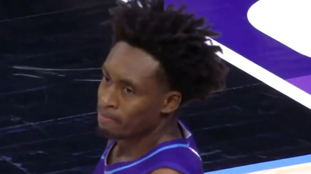 קולין סקסטון, יוטה ג'אז (צילום: צילום מסך, מתוך הרשתות החברתיות)