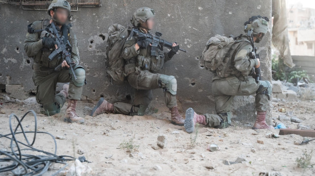 חטיבת כפיר ברצועת עזה (צילום: דובר צה"ל)