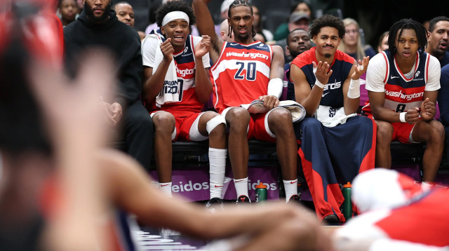 שחקני וושינגטון וויזארדס (צילום: GettyImages)