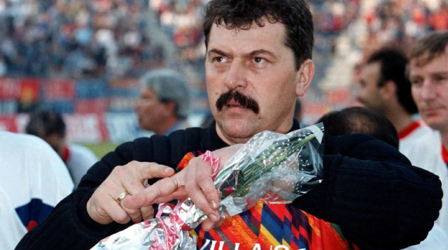 הלמוט דוקאדאם שוער העבר של סטיאווה בוקרשט (צילום: רויטרס)