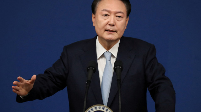 נשיא דרום קוריאה יון סוק-יול (צילום: רויטרס)