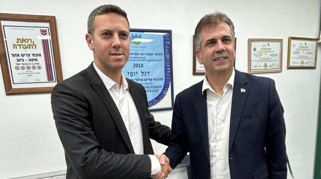 אלי כהן ודוד עציוני (צילום: מורן ואנונו)