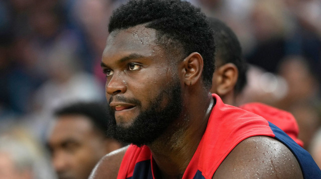 שחקן ניו אורלינס זאיון וויליאמסון (צילום: GettyImages, Thearon W. Henderson)