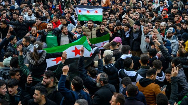 המורדים בסוריה (צילום: YASIN AKGUL)