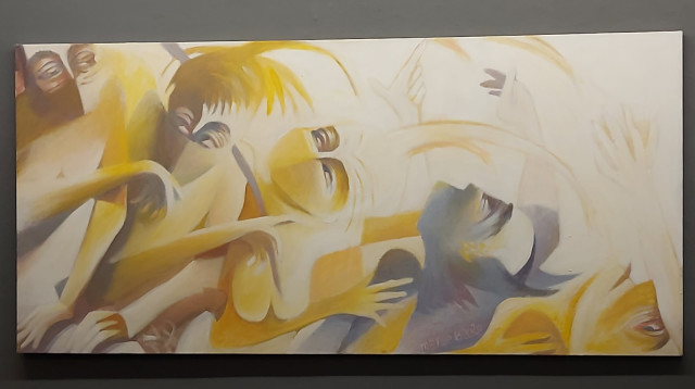 התערוכה של מרסלו פישמן (צילום: הגר בן יהודה)