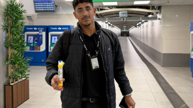 משה חיים כהן. הבחין בהתקף וסייע בטיפול  (צילום: מד"א)