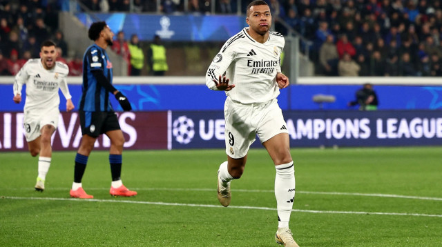 שחקן ריאל מדריד קיליאן אמבפה (צילום: רויטרס)