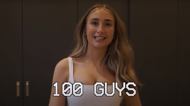 לילי פיליפס, שכבה עם 100 גברים בבת אחת (צילום: יוטיוב)