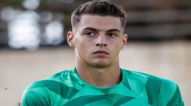 ארון יעקובישווילי, שוער ברצלונה (צילום: צילום מסך, אינסטגרם aronyaakobi)