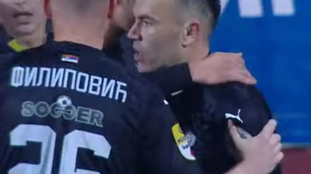 ביברס נאתכו שחקן פרטיזן בלגרד (צילום: צילום מסך, .)