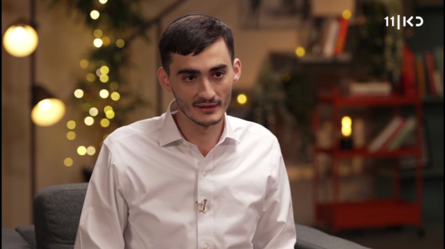 מיכאל שמש (צילום: צילום מסך, כאן 11)