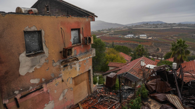 הרס במטולה במהלך מלחמת חרבות ברזל (צילום: אייל מרגולין, פלאש 90)