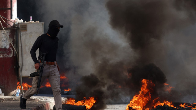 מחבל בג'נין (צילום: AFP via Getty Images)