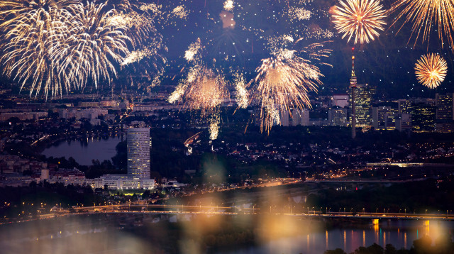 חגיגות השנה האזרחית בוינה (צילום: שאטרסטוק)