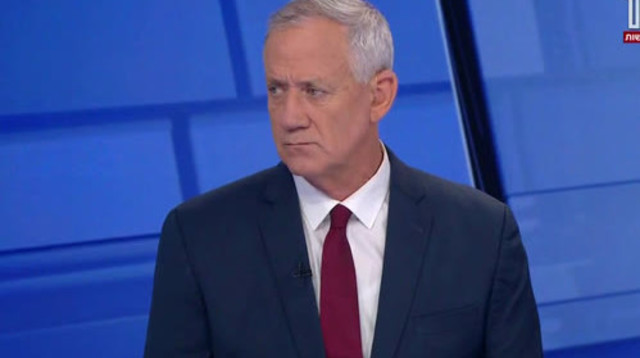 בני גנץ (צילום: צילום מסך)