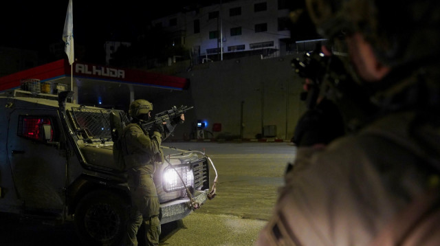 כוחות צה"ל באיו"ש (צילום: דובר צה"ל)