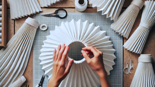 סדנת יצירת אהילי נייר בתחייה 14 (צילום: ורה קונישובה)