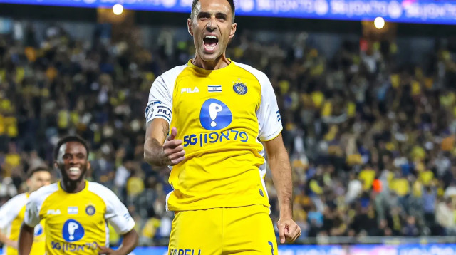 שחקן מכבי תל אביב ערן זהבי (צילום: לילך וייס רוזנברג)