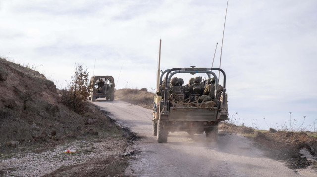 פעילות כוחות אוגדה 98 בדרום לבנון (צילום: דובר צה"ל)