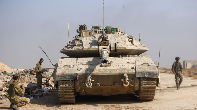 שיירות לוגיסטיות בגבול הצפוני (צילום: דובר צה"ל)