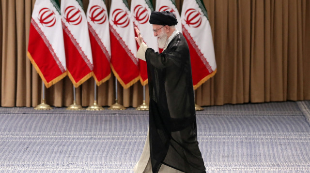 עלי חמינאי (צילום: Office of the Iranian Supreme Leader/WANA)