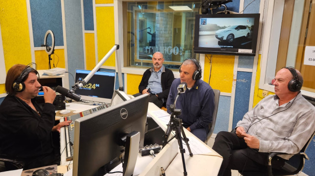 המשדר המיוחד למען החולים (צילום: דוברות מרכז רפואי "מאיר" מקבוצת "כללית")