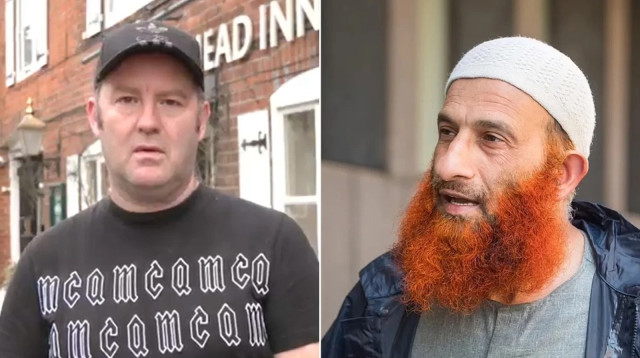 ח'אלד באקה מחבל מורשע תובע את רובי הייז בעלי הבר (צילום:  DOMINIC LIPINSKI)