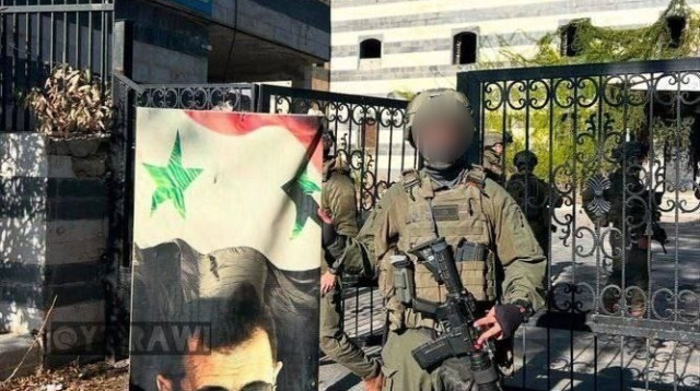 חיילי צה"ל בסוריה (צילום: רשתות ערביות)