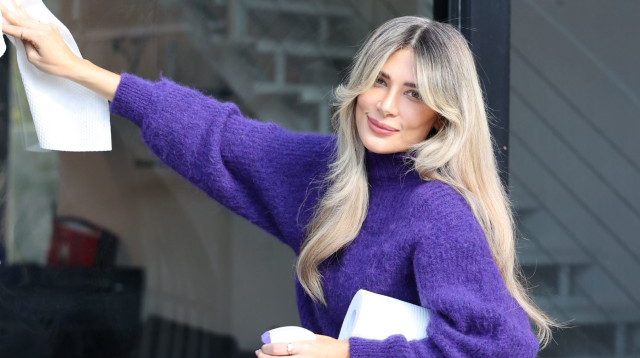 מירן בוזגלו, בקמפיין ל"טאצ'" (צילום: אור גפן)