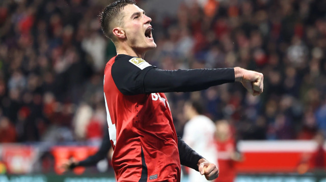 פטריק שיק שחקן באייר לברקוזן (צילום: GettyImages)