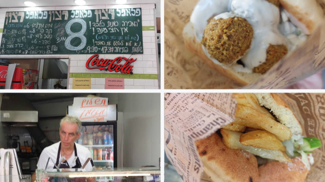 פלאפל ב-8 שקלים (צילום: יניב משיח)