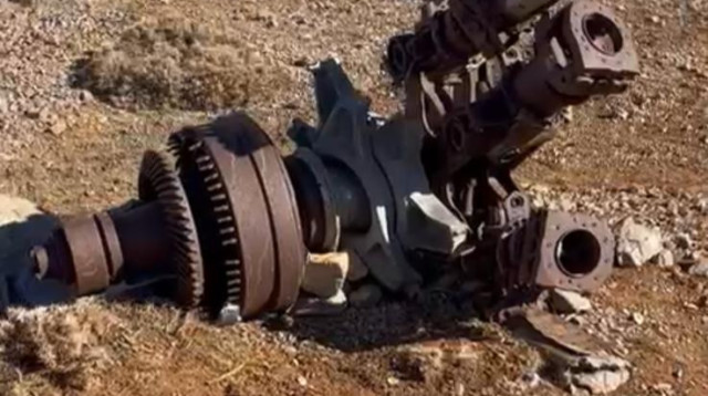 ראש הרוטור של מסוק "הצרעה" (צילום: דובר צהל)