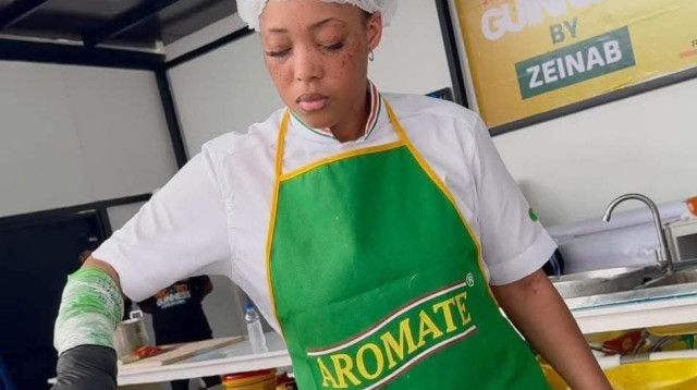 זינב בנסיה, שברה שיא עולם (צילום: רשתות חברתיות)