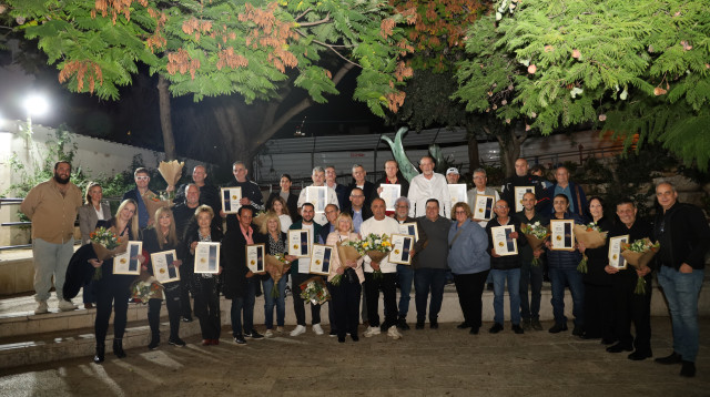 ערב ההוקרה לבעלי העסקים הוותיקים בגבעתיים (צילום: עיריית גבעתיים)