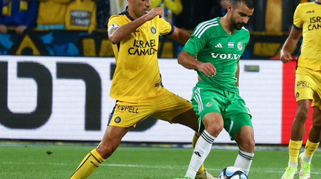 ערן זהבי, מחמוד ג'אבר (צילום: דני מרון)