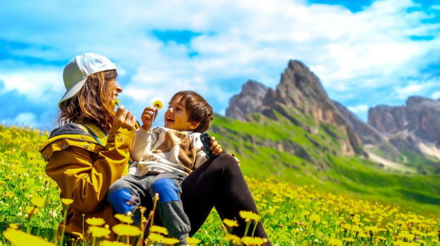 דולומיטים עם ילדים (צילום: envato)