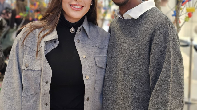 ספיר בורגיל ואברהם אקלום (צילום: טל איז'ק)