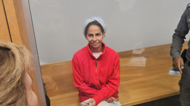 ענבל אור בבית המשפט (צילום: מעריב אונליין)