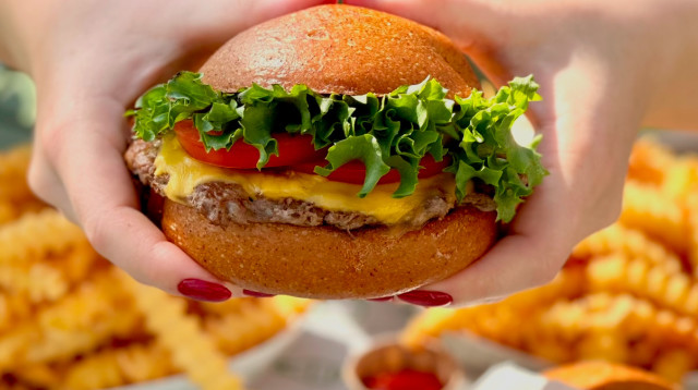 לחמניה ללא גלוטן בשייק שאק (צילום: my social)