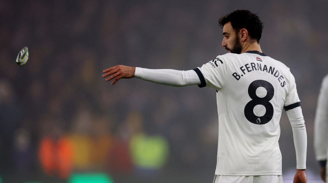 שחקן מנצ'סטר יונייטד, ברונו פרננדש (צילום: רויטרס)